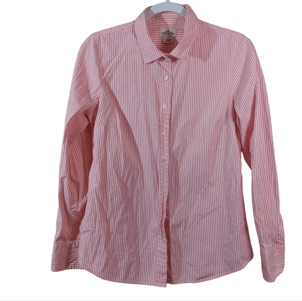 J. Crew Ladies Long Sleeve Button Front Top- size S